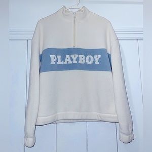 Playboy Sherpa Quarter Zip